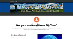 Desktop Screenshot of dreambigteam.com